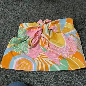 Tropical Print Women's Skirt